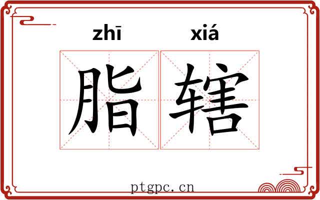 脂辖
