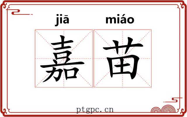 嘉苗 嘉苗
