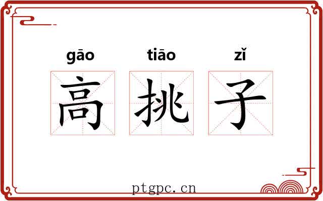 高挑子 高挑子