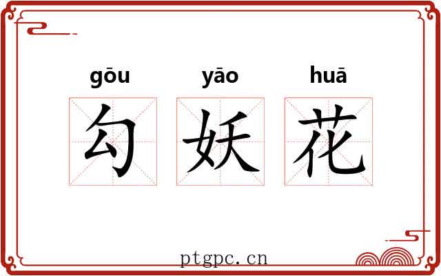 勾妖花 勾妖花