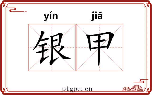 银甲