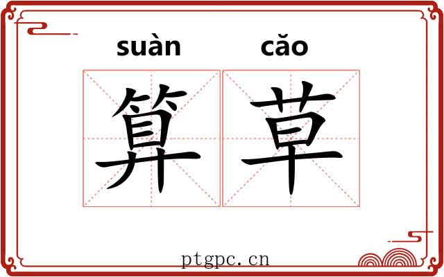 算草 算草
