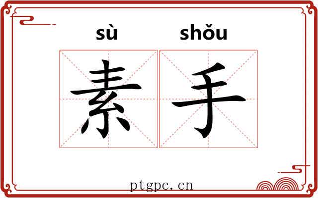 素手 素手