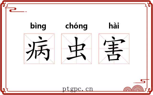病虫害 病虫害