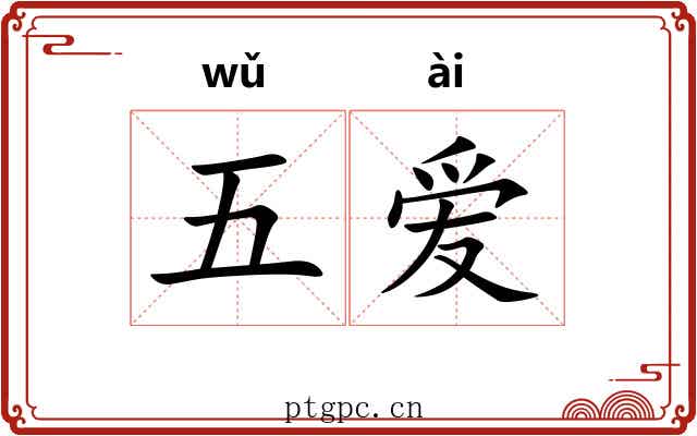 五爱 五爱