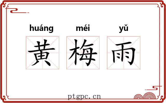 黄梅雨 黄梅雨