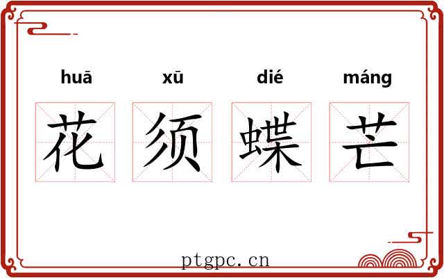 花须蝶芒 花须蝶芒