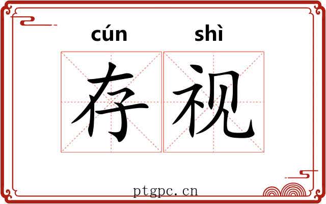存视