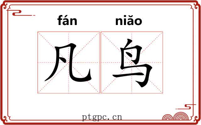 凡鸟 凡鸟
