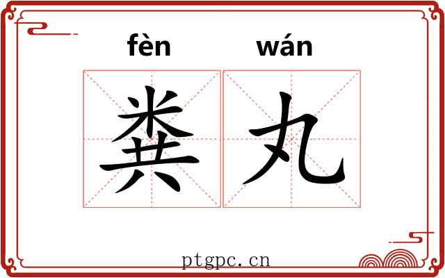 粪丸