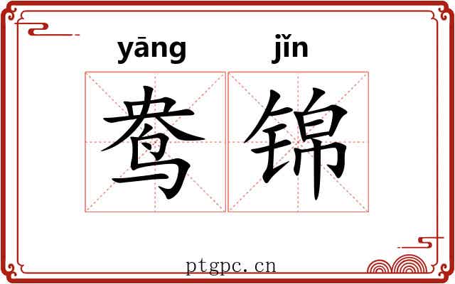 鸯锦
