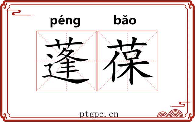 蓬葆 蓬葆