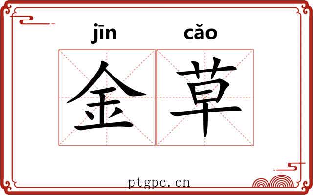 金草 金草
