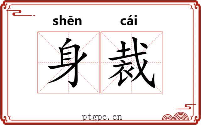 身裁