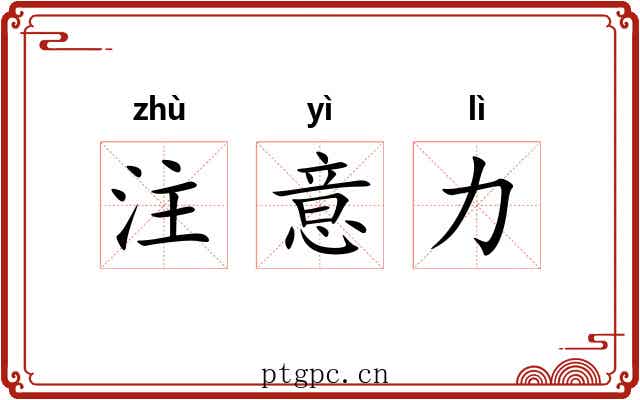 注意力 注意力