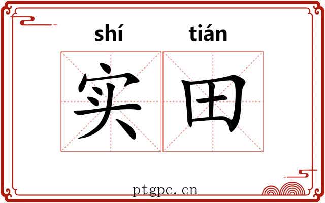 实田