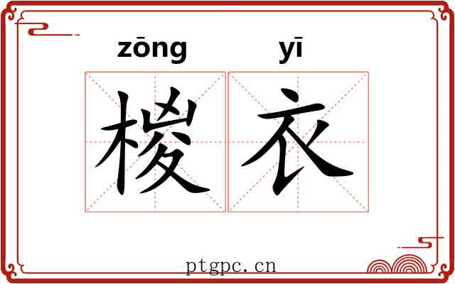 椶衣