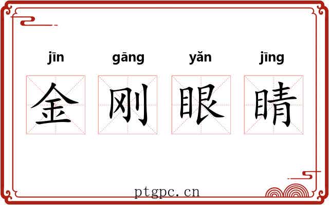 金刚眼睛