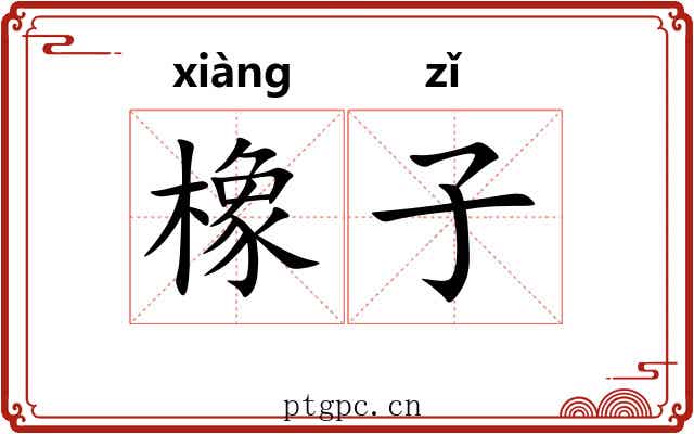 橡子 橡子