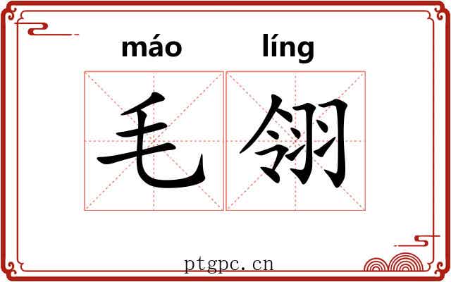 毛翎 毛翎