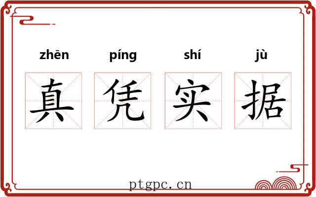 真凭实据 真凭实据