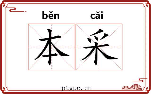 本采 本采