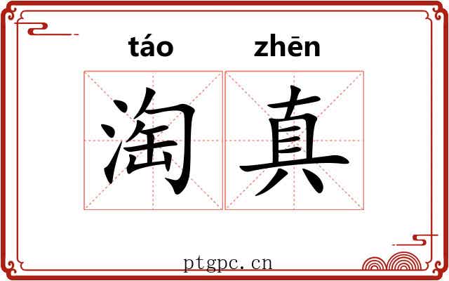 淘真