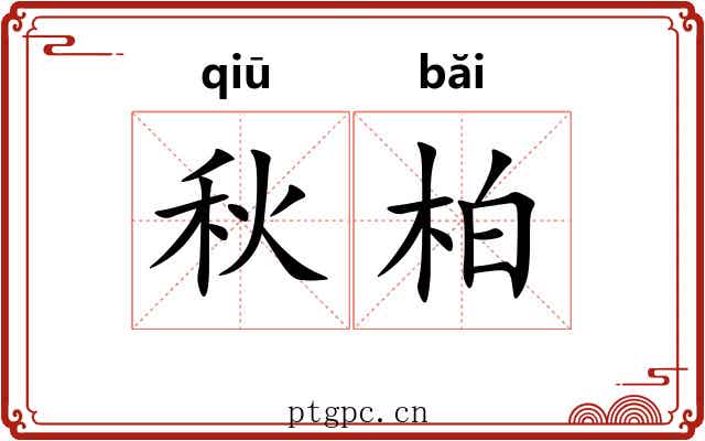 秋柏