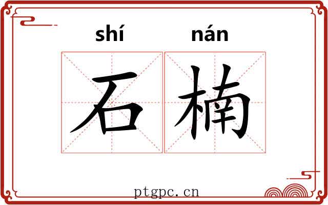 石楠 石楠