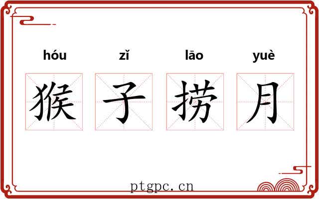 猴子捞月 猴子捞月