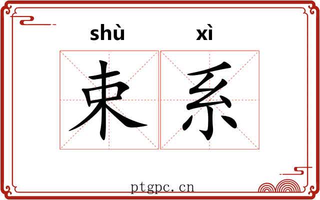 束系