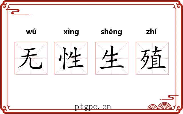 无性生殖 无性生殖