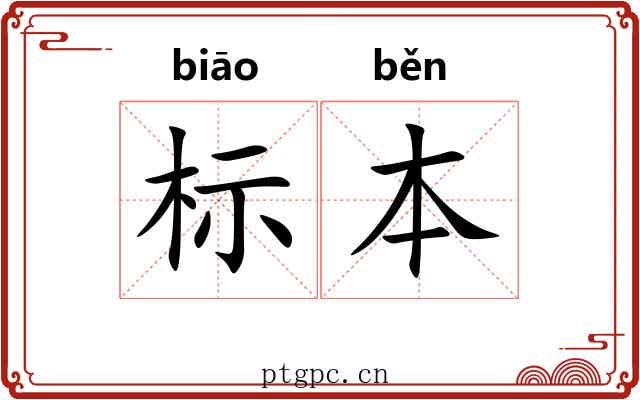 标本 标本