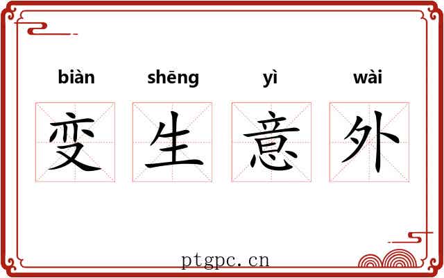 变生意外 变生意外