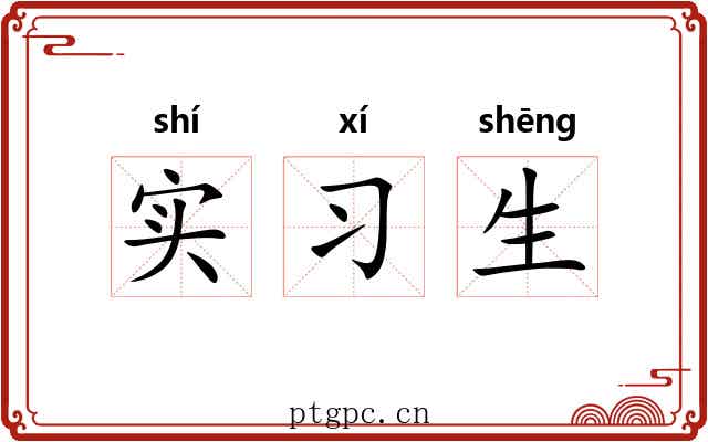 实习生 实习生