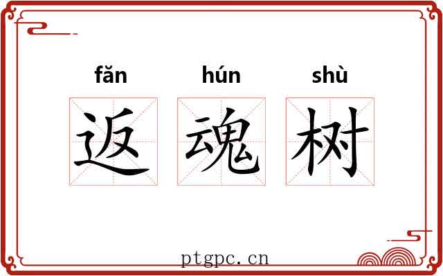 返魂树 返魂树