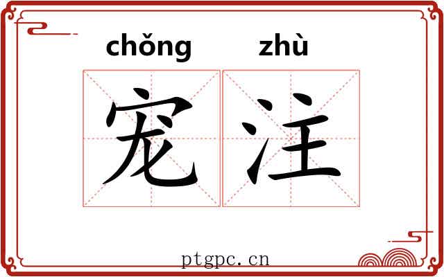 宠注