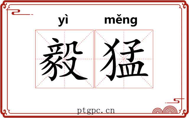 毅猛