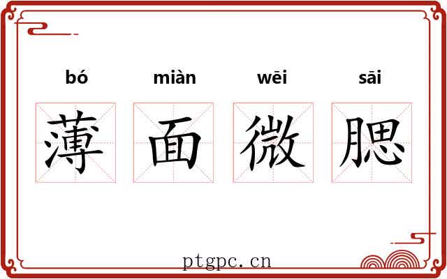 薄面微腮 薄面微腮