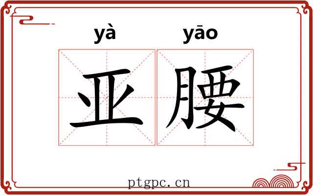 亚腰