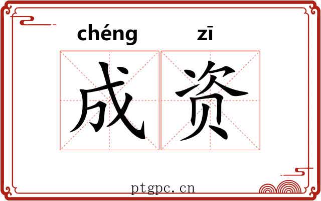 成资 成资