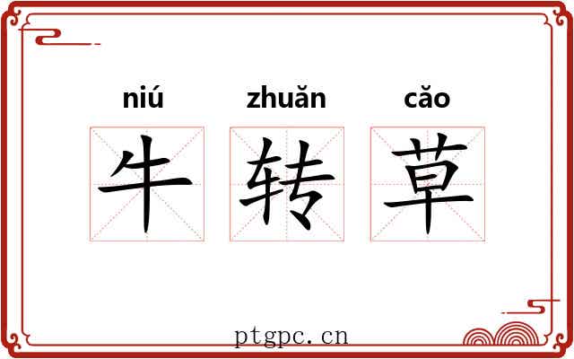 牛转草 牛转草
