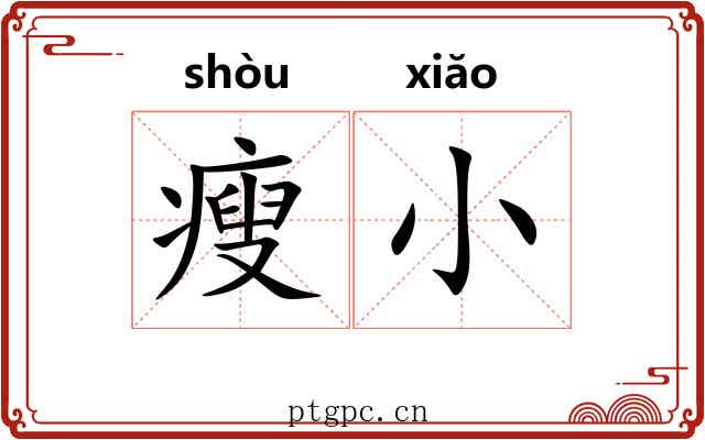 瘦小 瘦小