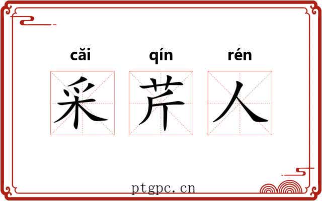 采芹人 采芹人