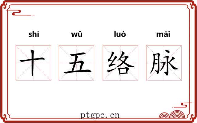 十五络脉 十五络脉