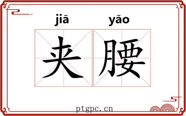 夹腰
