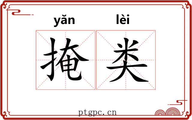 掩类