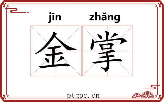 金掌 金掌