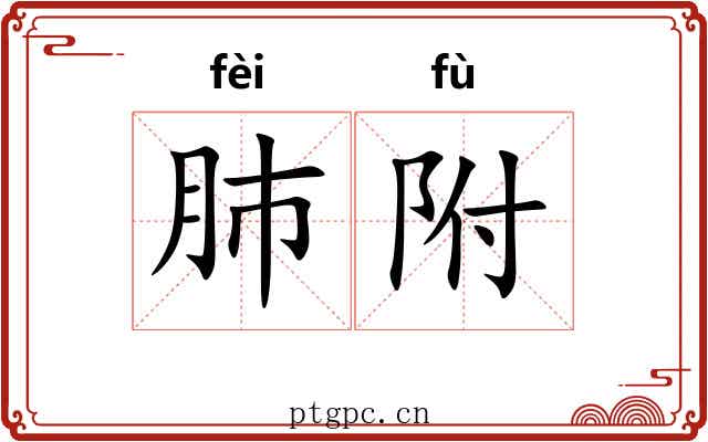 肺附