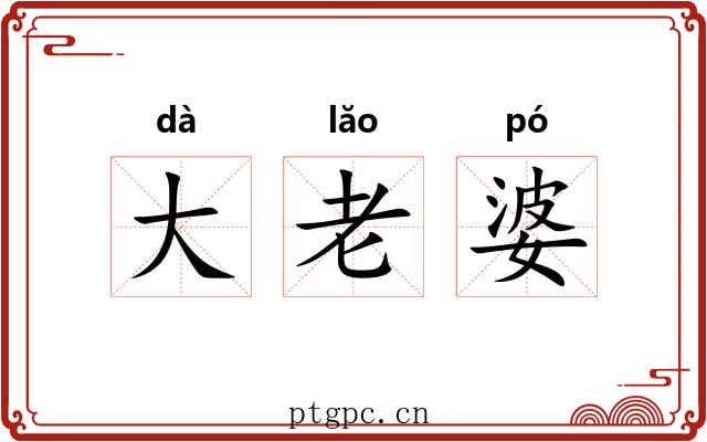 大老婆 大老婆